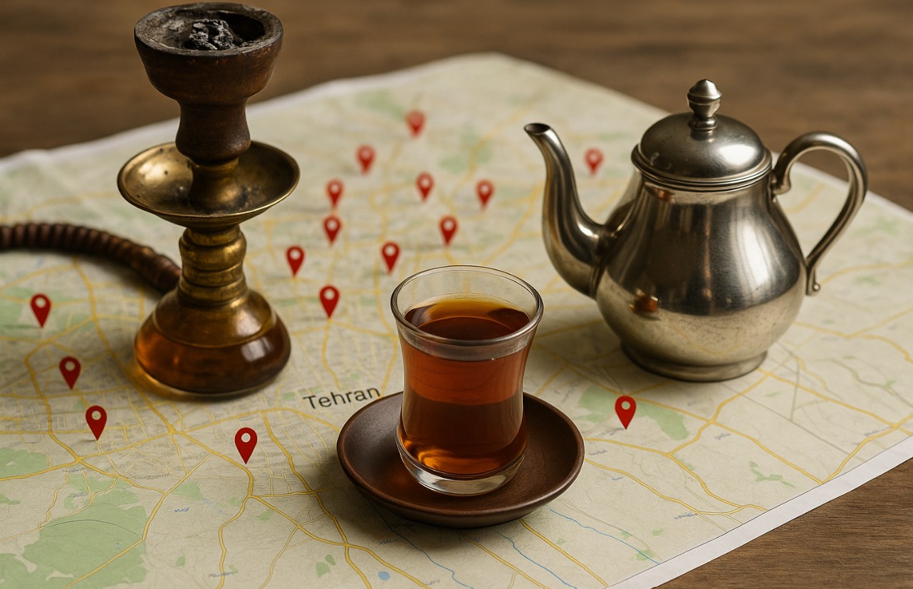 لیست 100 قهوه خانه در تهران